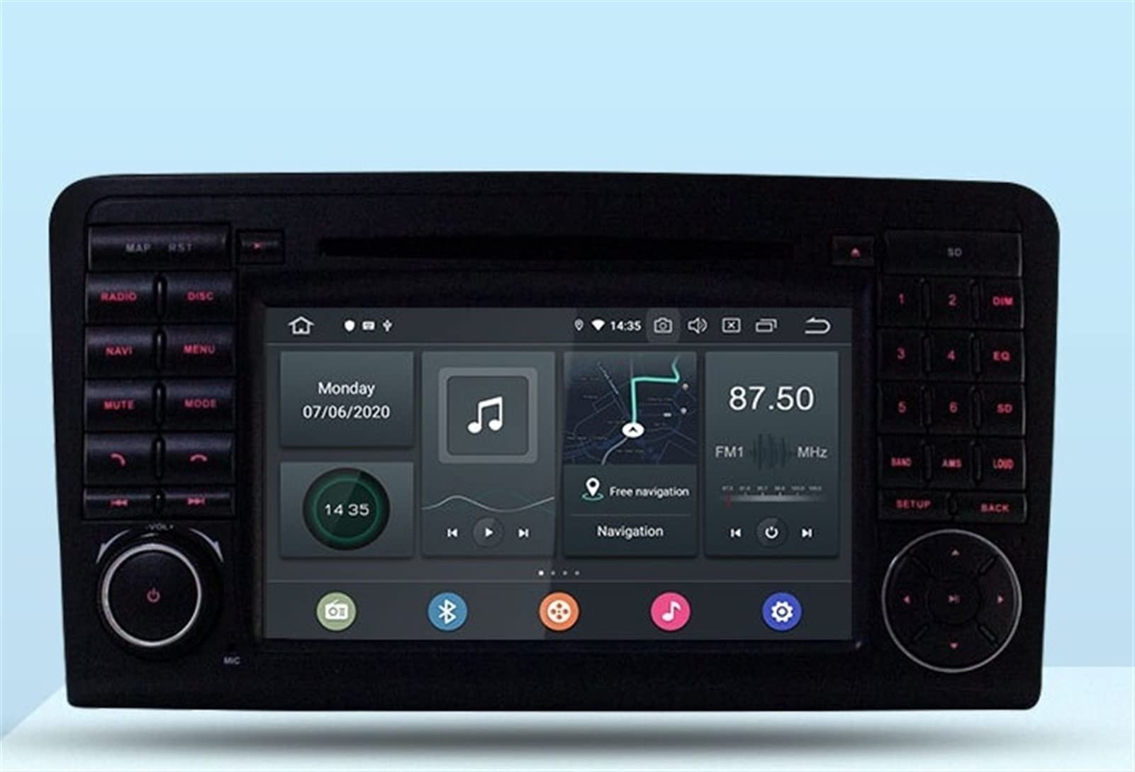 Odtwarzacz multimedialny samochodowy Stereo dla Audio GPS DVD