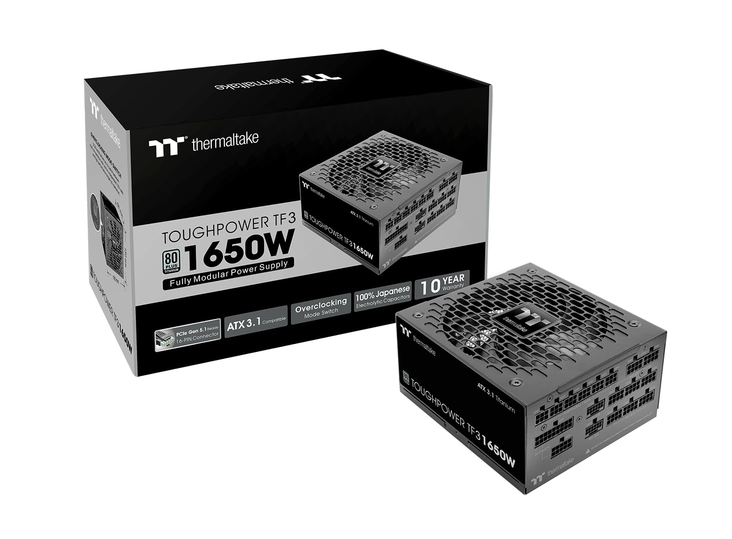 Amazon.com: Thermaltake Toughpower TF3 1650W; ATX 3.1; x2 Native