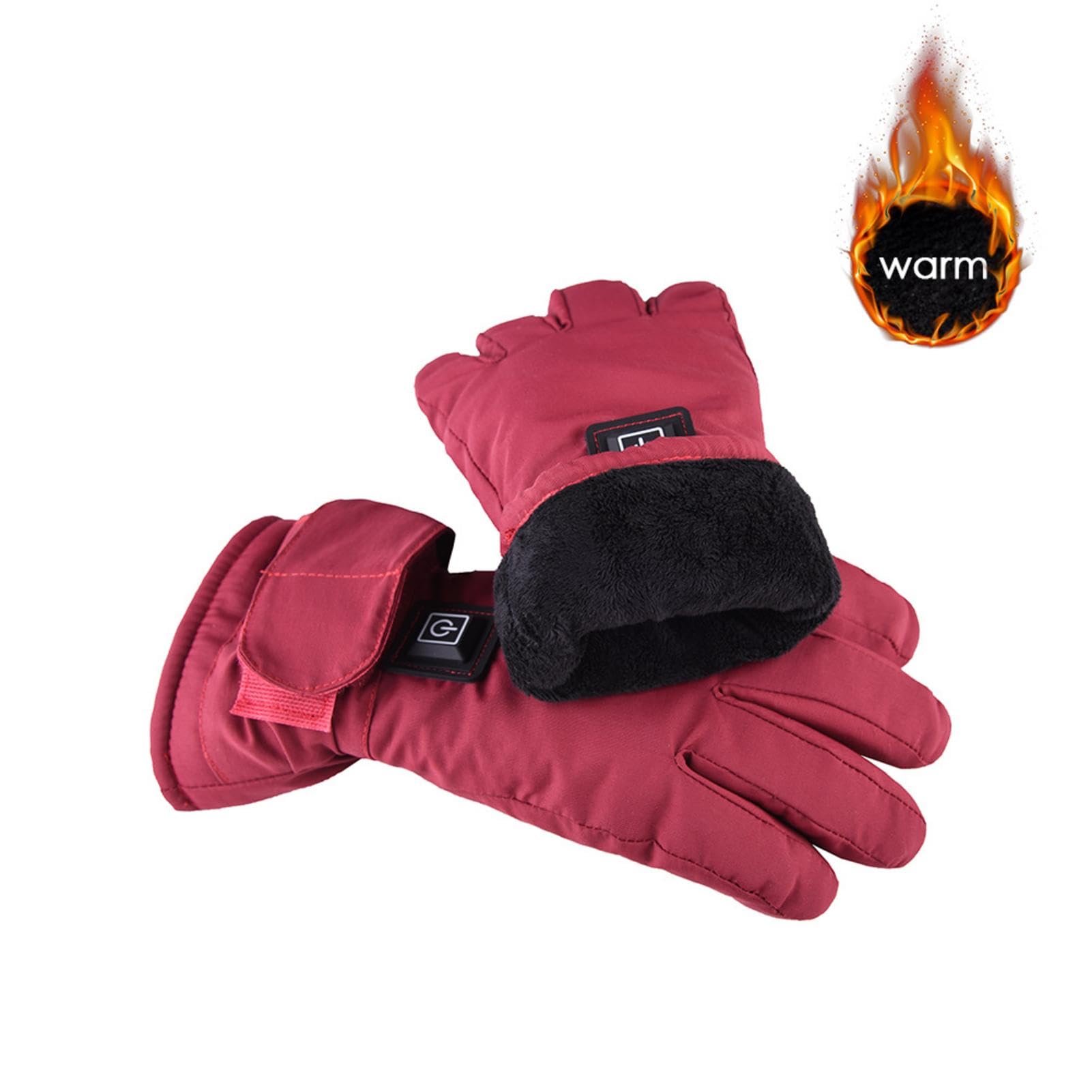 Guantes Calentadores,Guantes Calentadores Térmicos para Mujeres | Guantes de Pantalla Táctil de Pulgar, Guantes de Invierno para Mujeres, Guantes Calientes Impermeables, Guantes Calentadores para