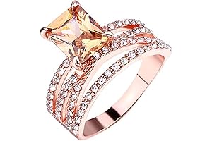 Sparkling Morganite Ring: A Radiant Gem for Women