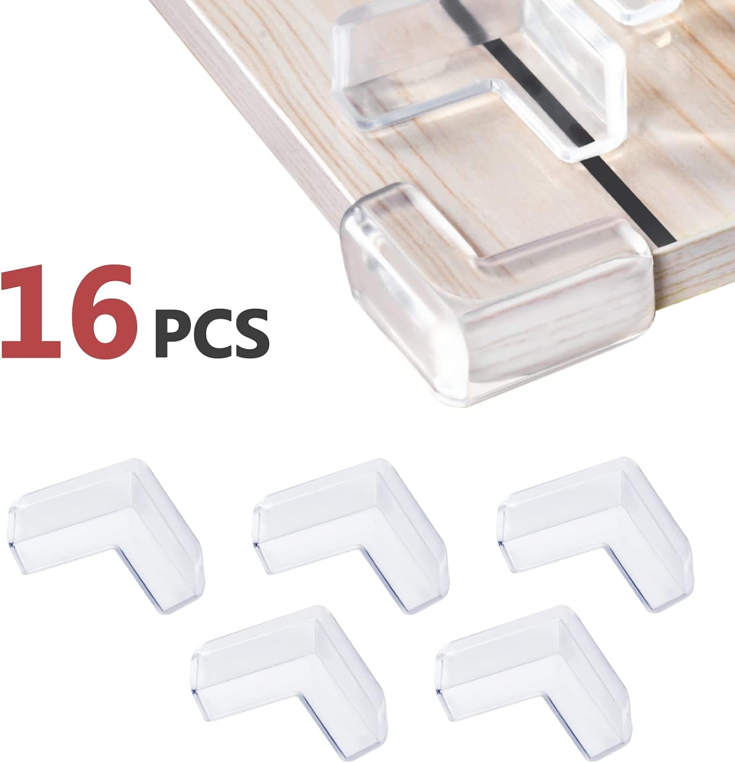 16PCS Corner Protectors L Shape Corner Cushion Cover Protector for Kids