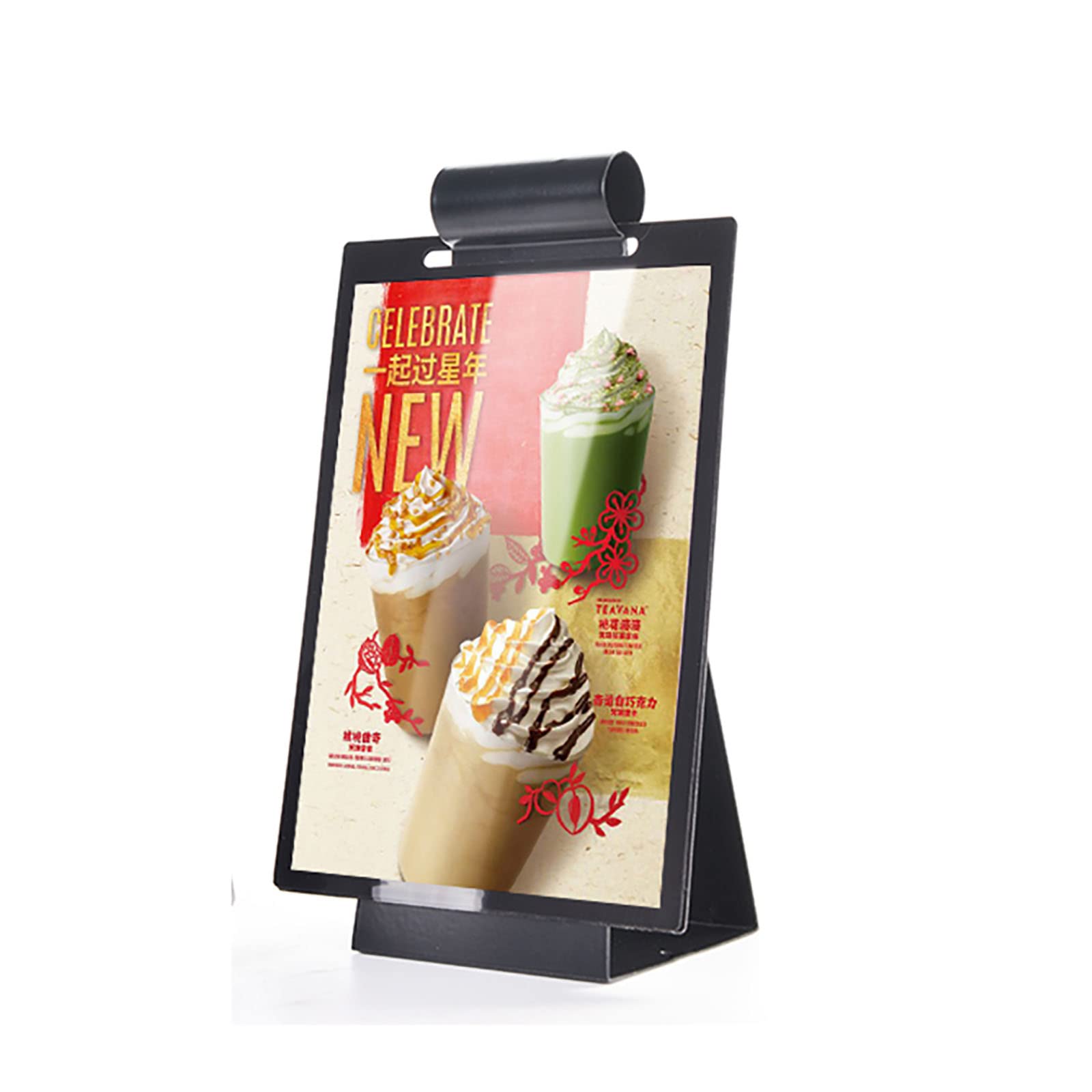 Amazon.co.jp: 立て看板 透明アクリルメニュースタンドホルダー、A4