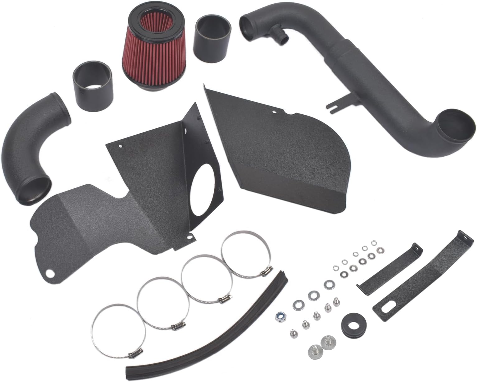 Cold Air Intake System Replacement for 2006-2017 Seat Leon VW Golf R Audi A3 S3 2.0T FSI EA113 MK5 GTI/GLI MK6 MK2 EF4171BK