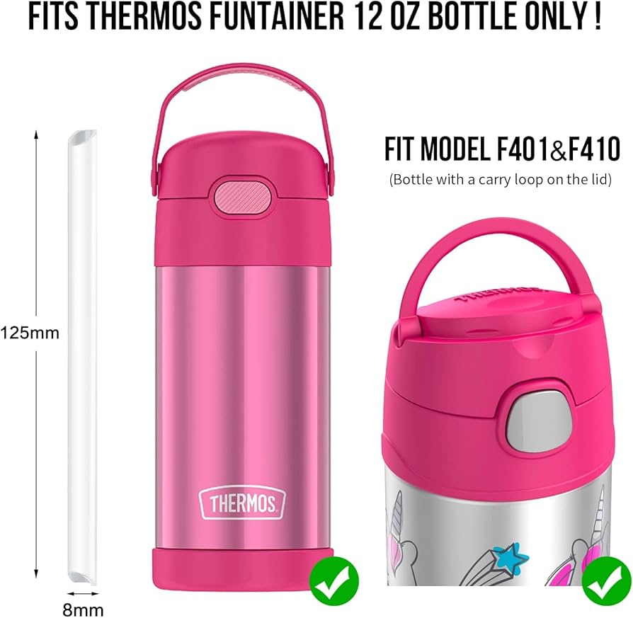 オマケ付】パウパト Thermos サーモス 12オンス ストローボトル 交換