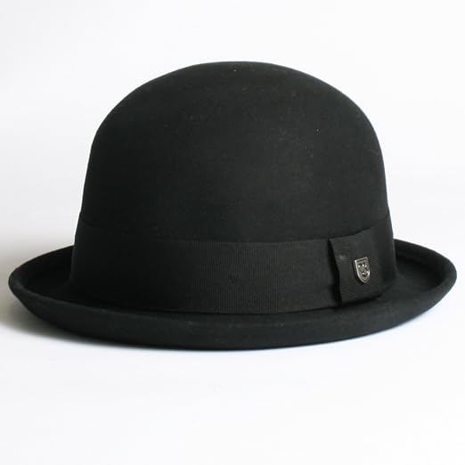 Brixton Pack / Bowler Hat in Black Felt 