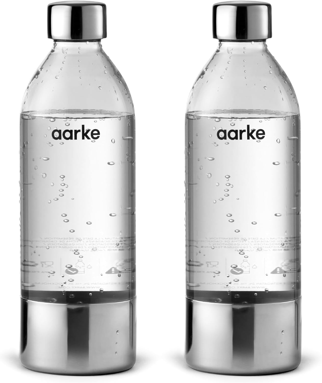 Aark Replacement Plastic Bottles, 27.6 fl oz (800 ml), Set of 2