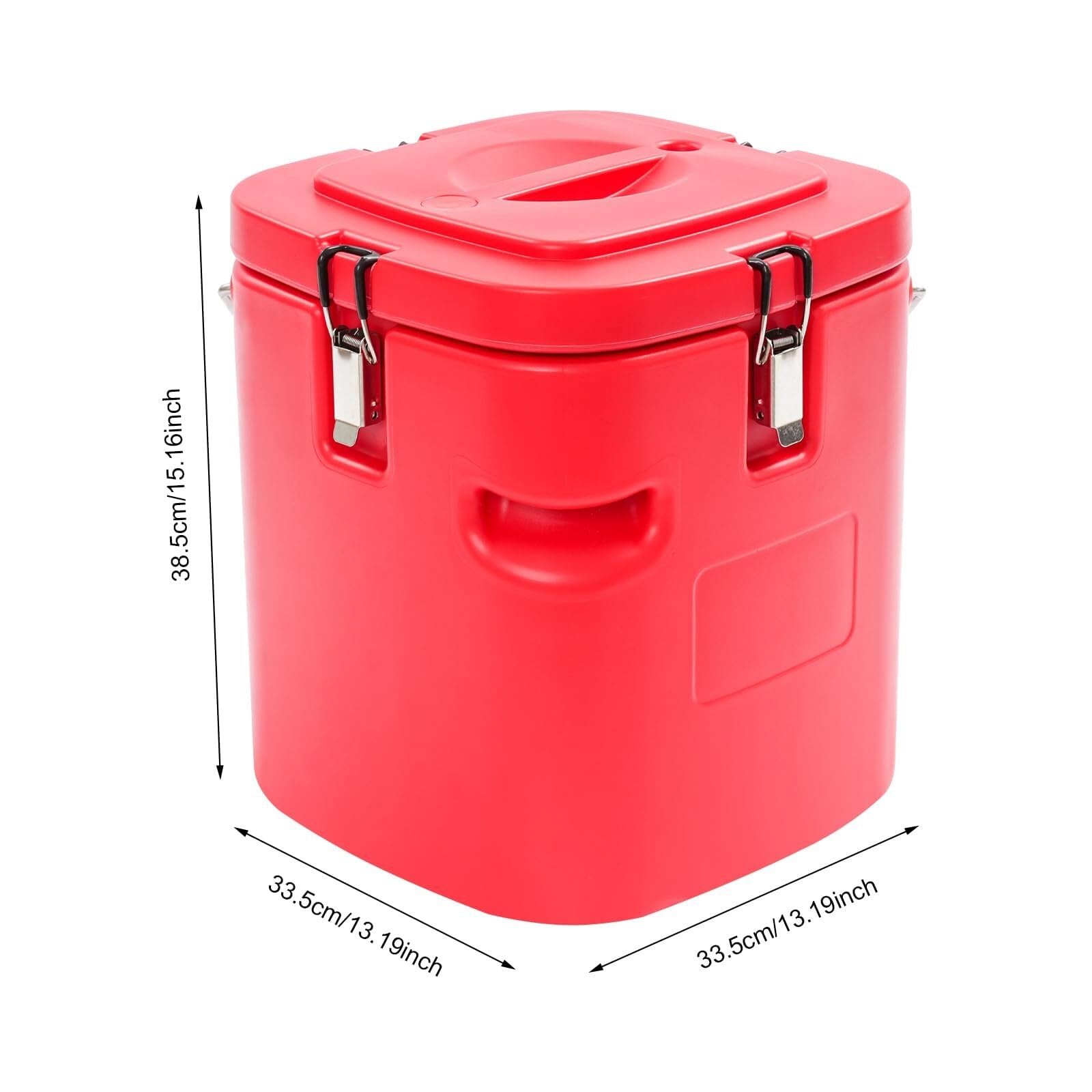 Réchauffeur de Nourriture Chaud Froid Transporteur Commercial isolé Seau a glacon | Boîte chaude de récipient à soupe, for la cantine de restaurant de restauration