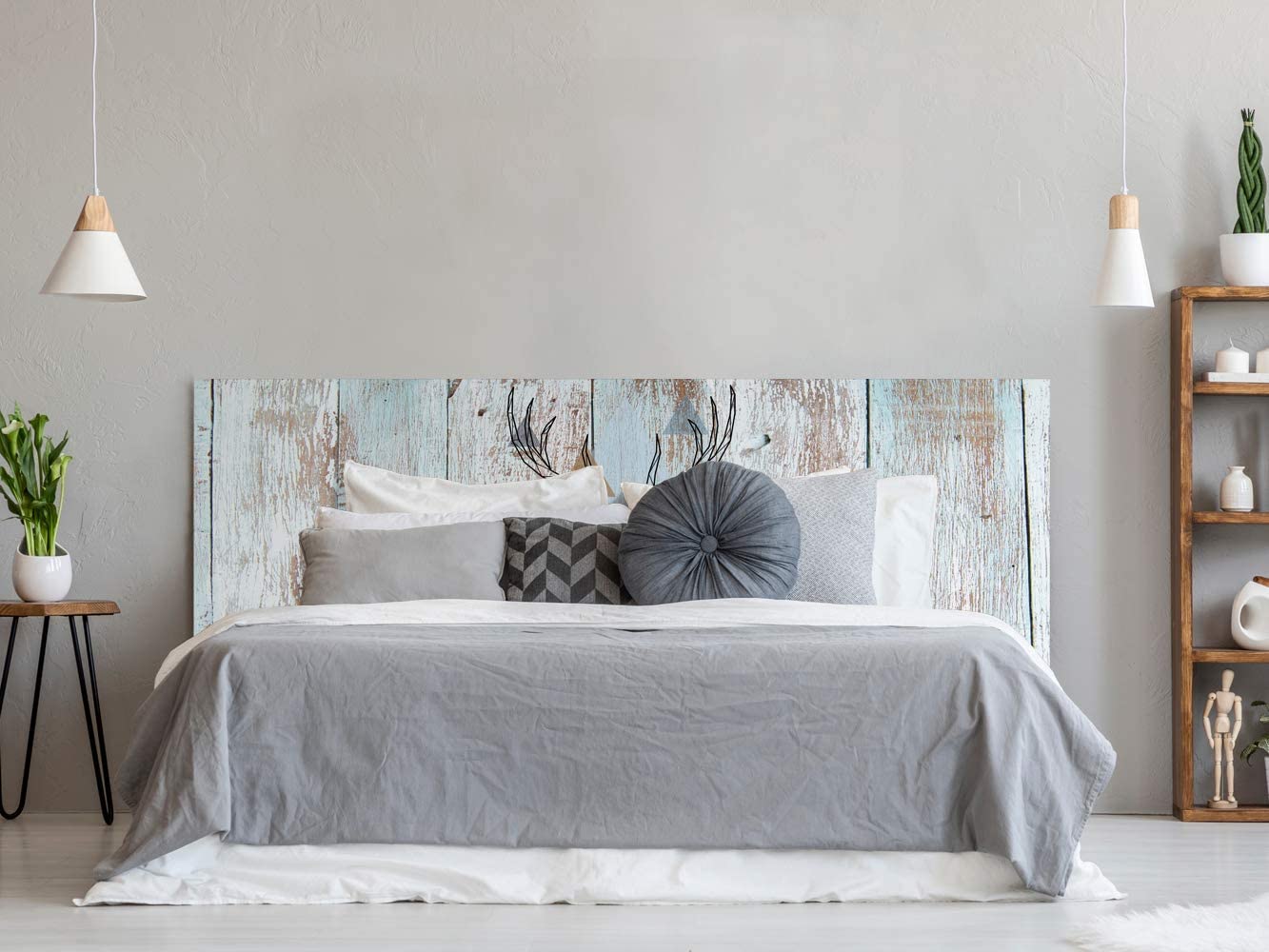 Oedim Testiera Per Letto In PVC Con Stampa Digitale Senza Rilievo, In