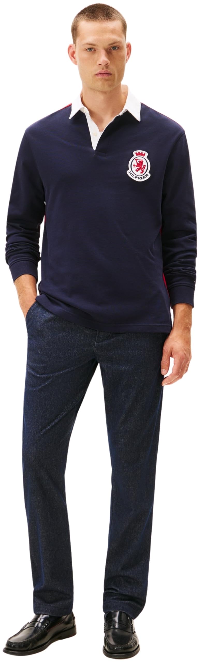 Tommy Hilfiger - Denton Brushed Marl Mw0mw40265, Pantaloni Chino Unisex - Adulto