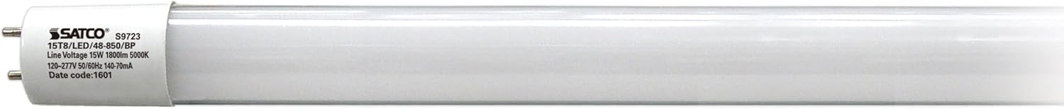 Satco S9723 15T8/LED/48-850/BP/120-277V ( 10 pack )