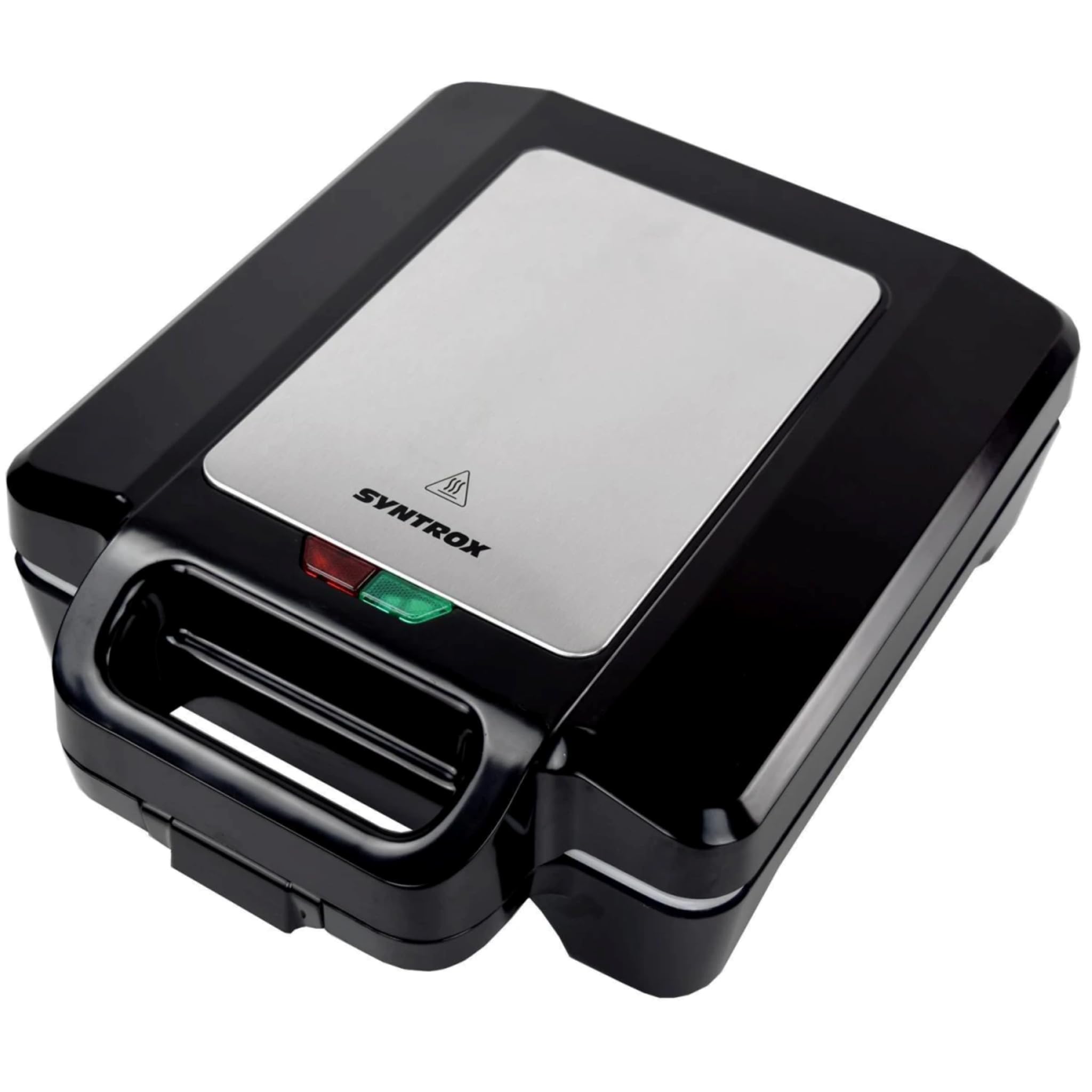 Syntrox Germany 1600 Watt XLC Sandwichmaker mit Keramikbeschichtung zur Herstellung von 4 Sandwiches gleichzeitig
