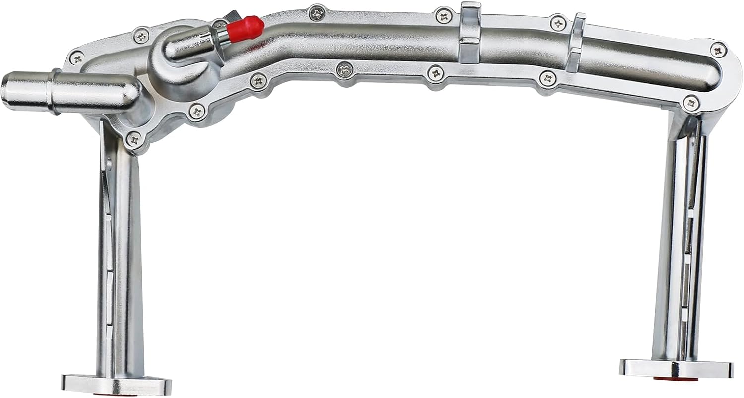 Upgraded Metal Rear Coolant Water Heater Pipe with Sensor Compatible with 2014-2019 Land Rover Range Rover LR4 Discovery Jaguar 3.0L V6 Replaces LR075991 LR122710