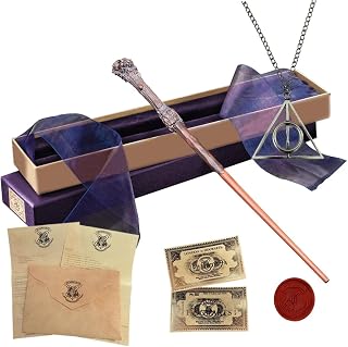 Magic Wizard Wand, Witches Cosplay Magic Wands for Kids and Adults, Magical Gift Wands for Toy Collection Christmas Halloween Props Party Supplies (Brave)