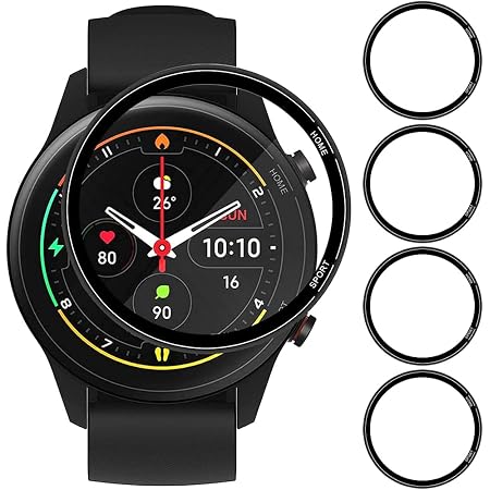 Brifu Film protettivo Compatibile con Xiaomi Mi Watch, [antigraffio],  [senza bolle], [applicazione facile], [Pellicola protettiva  morbida],[Copertura completa]【4 pezzi】 : Amazon.it