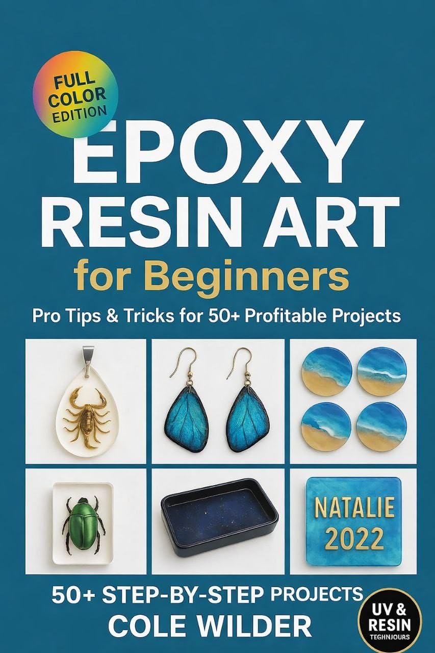 Epoxy Resin Art for Beginners: Pro Tips & Tricks for 50+ profitable Projects      Kindle Edition