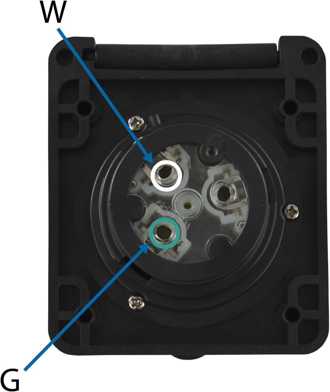 Conntek 30 Amp 125 Volt RV Marine Power Inlet