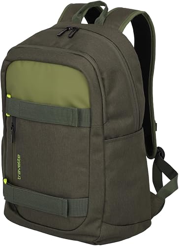 Travelite Handgepäck Rucksack, Laptop Rucksack 15,6 Zoll mit zusätzlichem Tablet