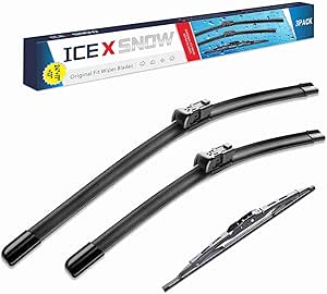 Amazon.com: 3 Wipers 24"/17"/13" Windshield Wiper Blades Fit for GMC