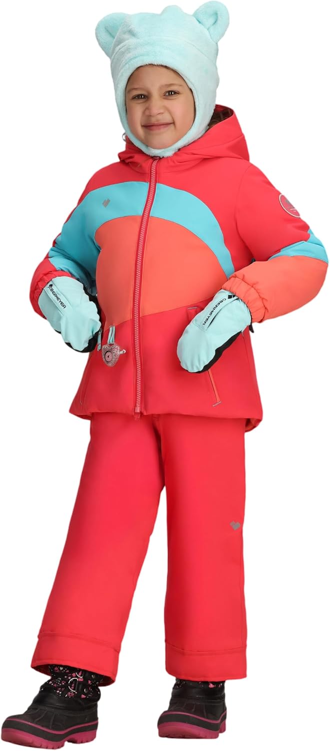 Obermeyer Girls Livia Ski Jacket, Insulated and Waterproof with Kids I-Grow System