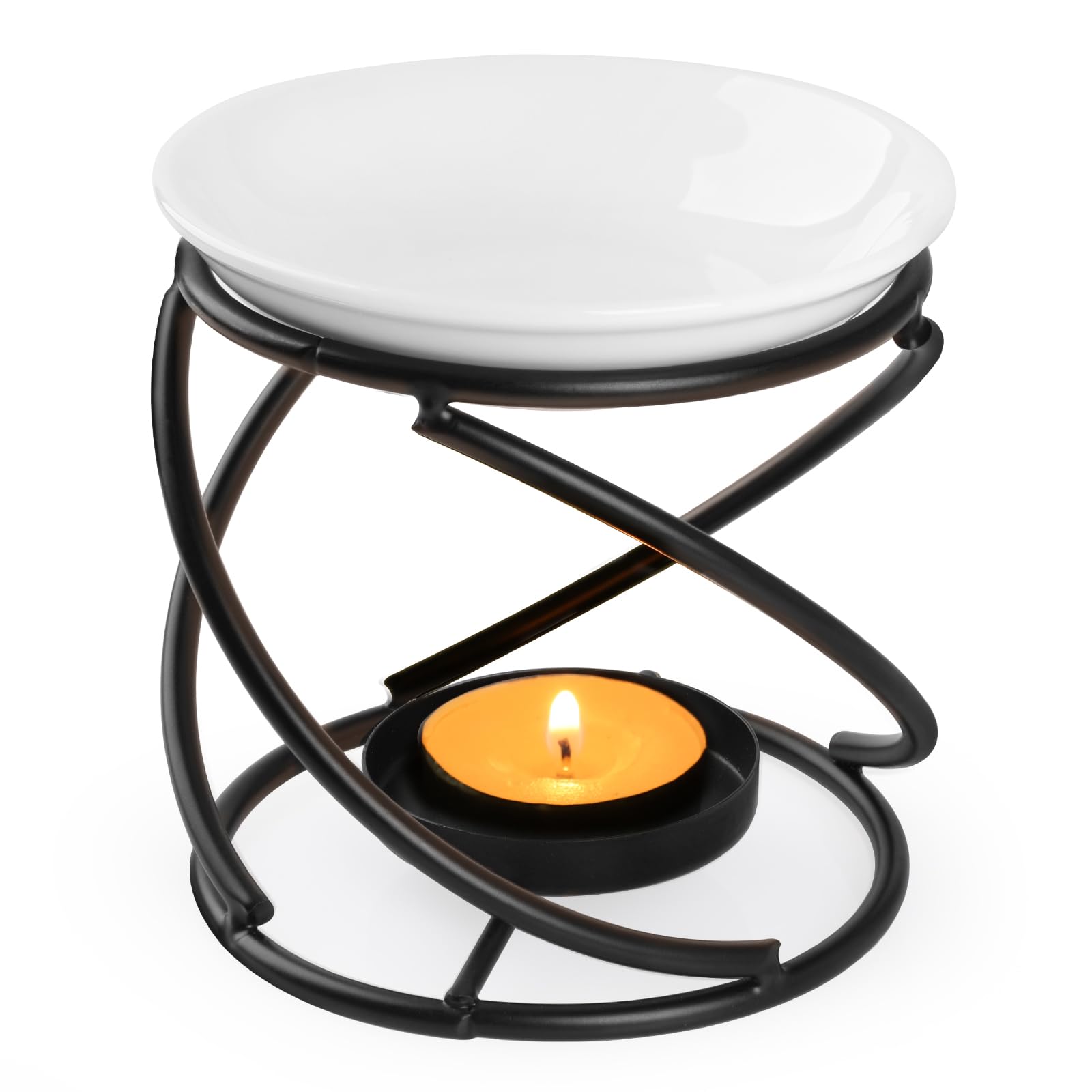 ZOOFOX 3-pack keramische theelicht kaars houder oliebrander