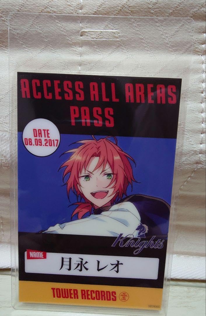 あんスタ　タワレコ　バクステパス　月永レオ　特典 あんスタ タワーレコード特典 バクステパス Knights 月永レオ