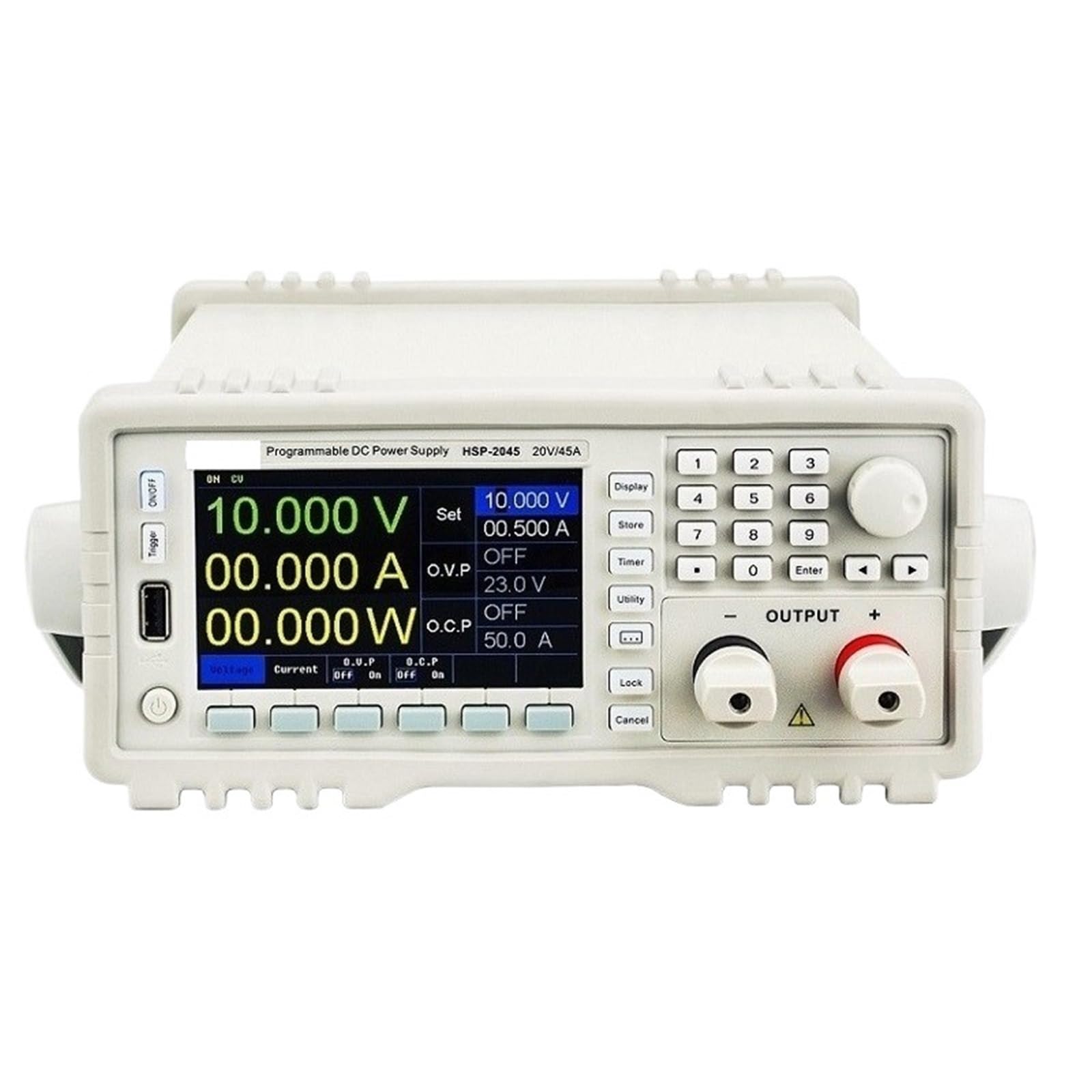 fuente de alimentación de laboratorio, Fuente de alimentación de CC digital ajustable, programable y de alta precisión de amplio rango(HCP-1023)