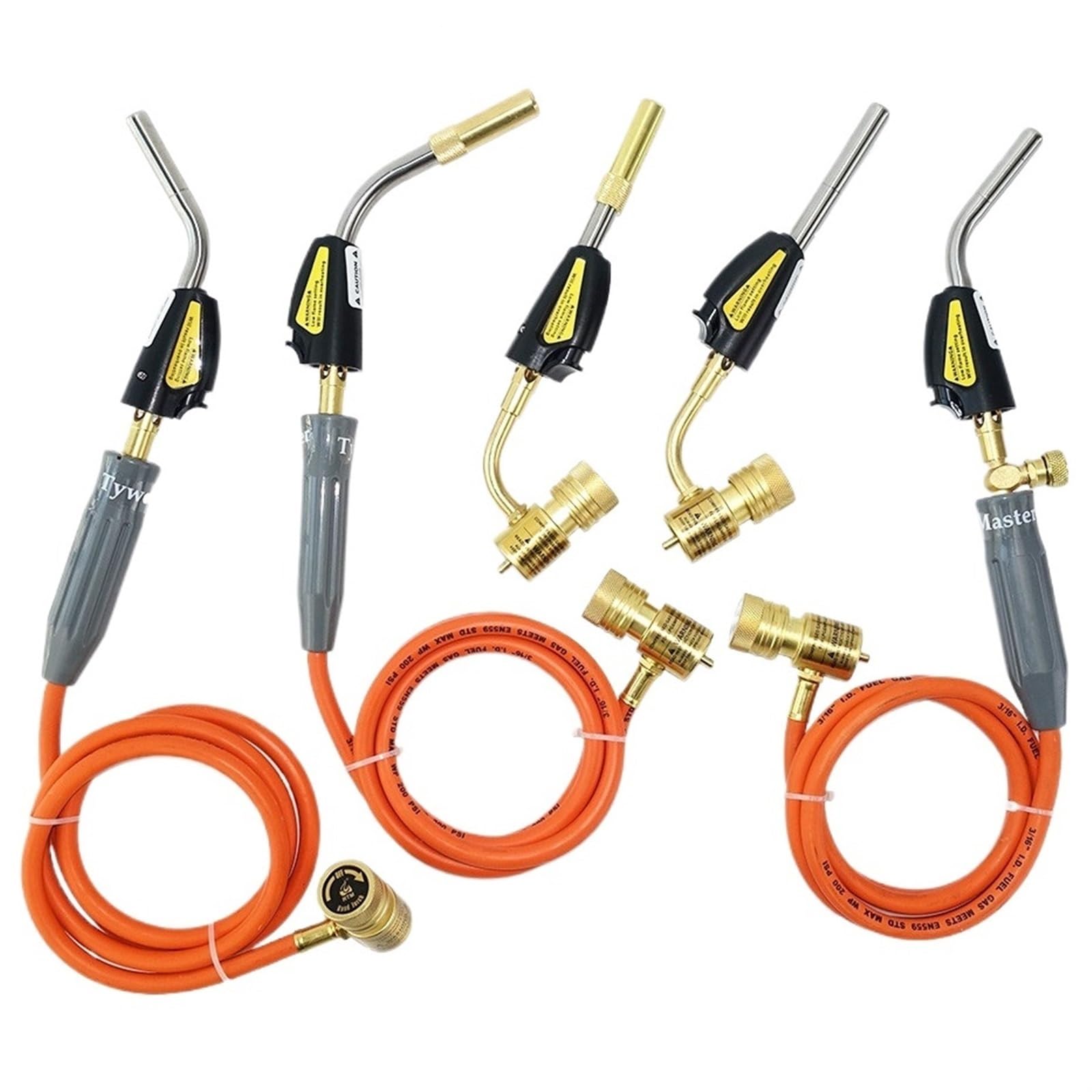 Torcia for saldatura a gas Accensione piezoelettrica Strumento for brasatura a fiamma Tubo da 1,5 m CGA600 BBQ Riscaldamento Tempra HVAC Idraulico Torcia for saldatura (Size : Style D)