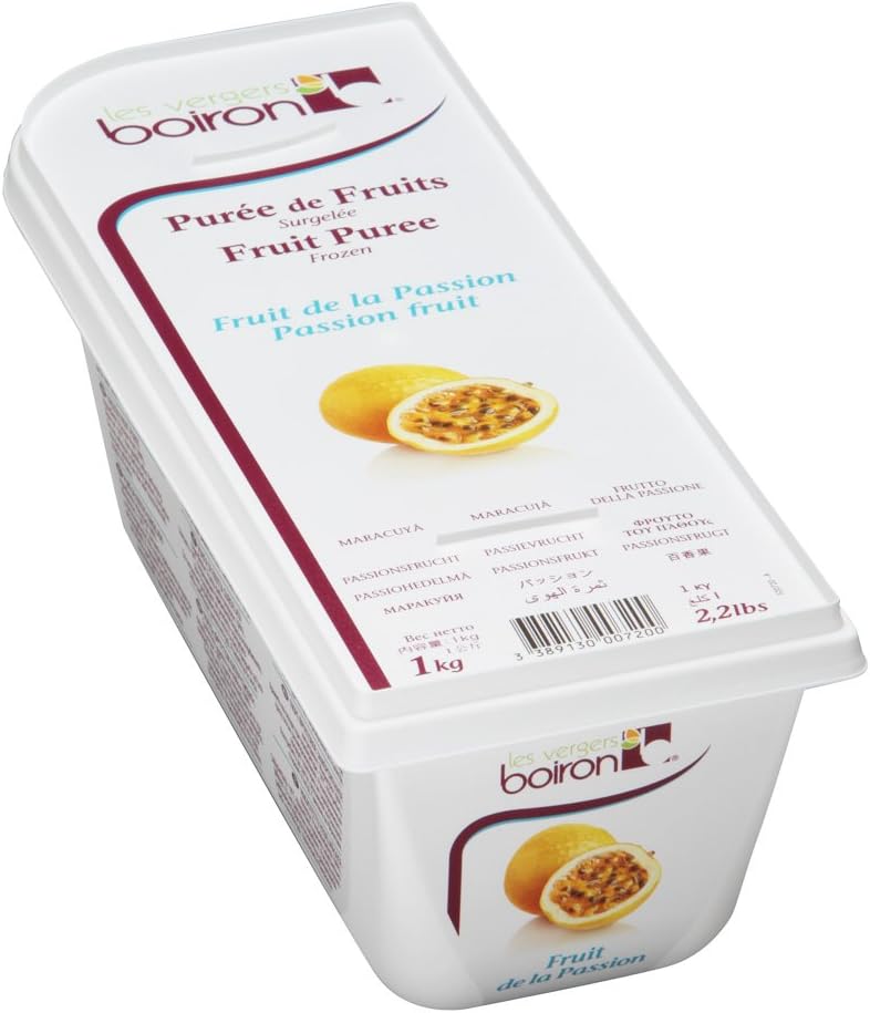 Passion Fruit Puree - Frozen - 100% Fruit - 2.2Lbs - Kosher