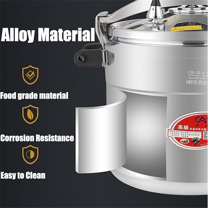 Olla a Presión Aluminio 40L QDKVTNDJZ miniatura 6
