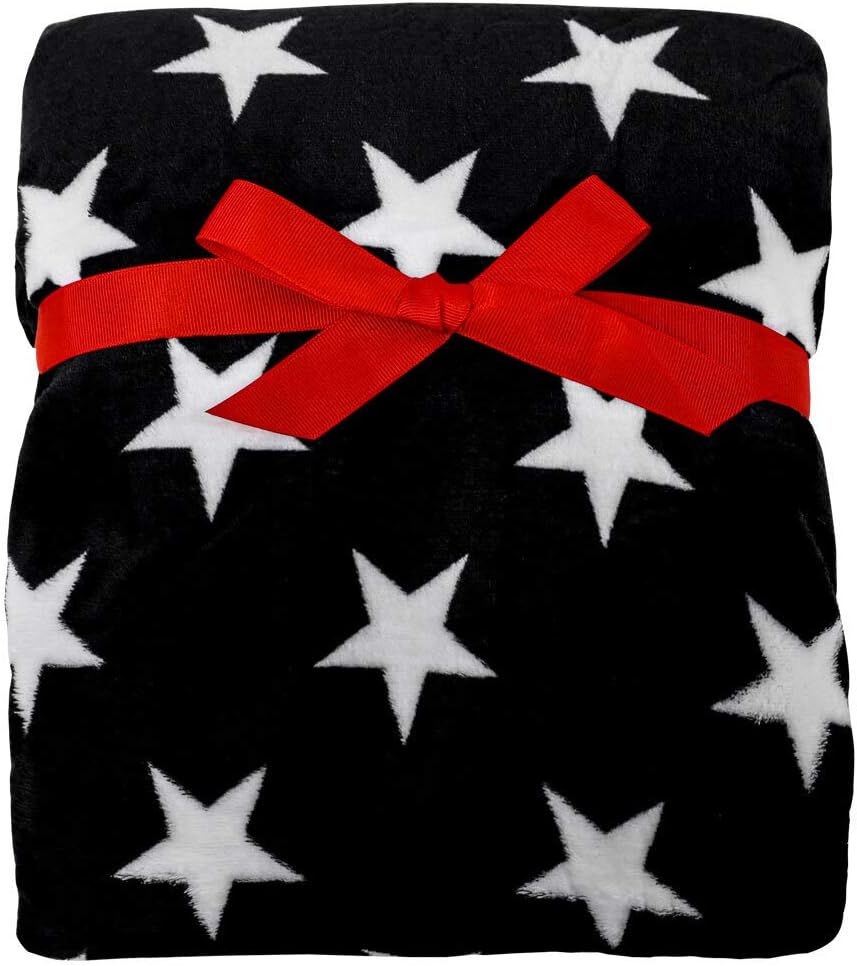 Thin Red Line Super Soft Throw Blanket - 50x60 Throw Blanket for Bedroom, Living Room, Spring Time, Holidays, Kids, Babies, Adults & Decor, Gifts - Fire Fighters First Responders Support Blankets - Image 8