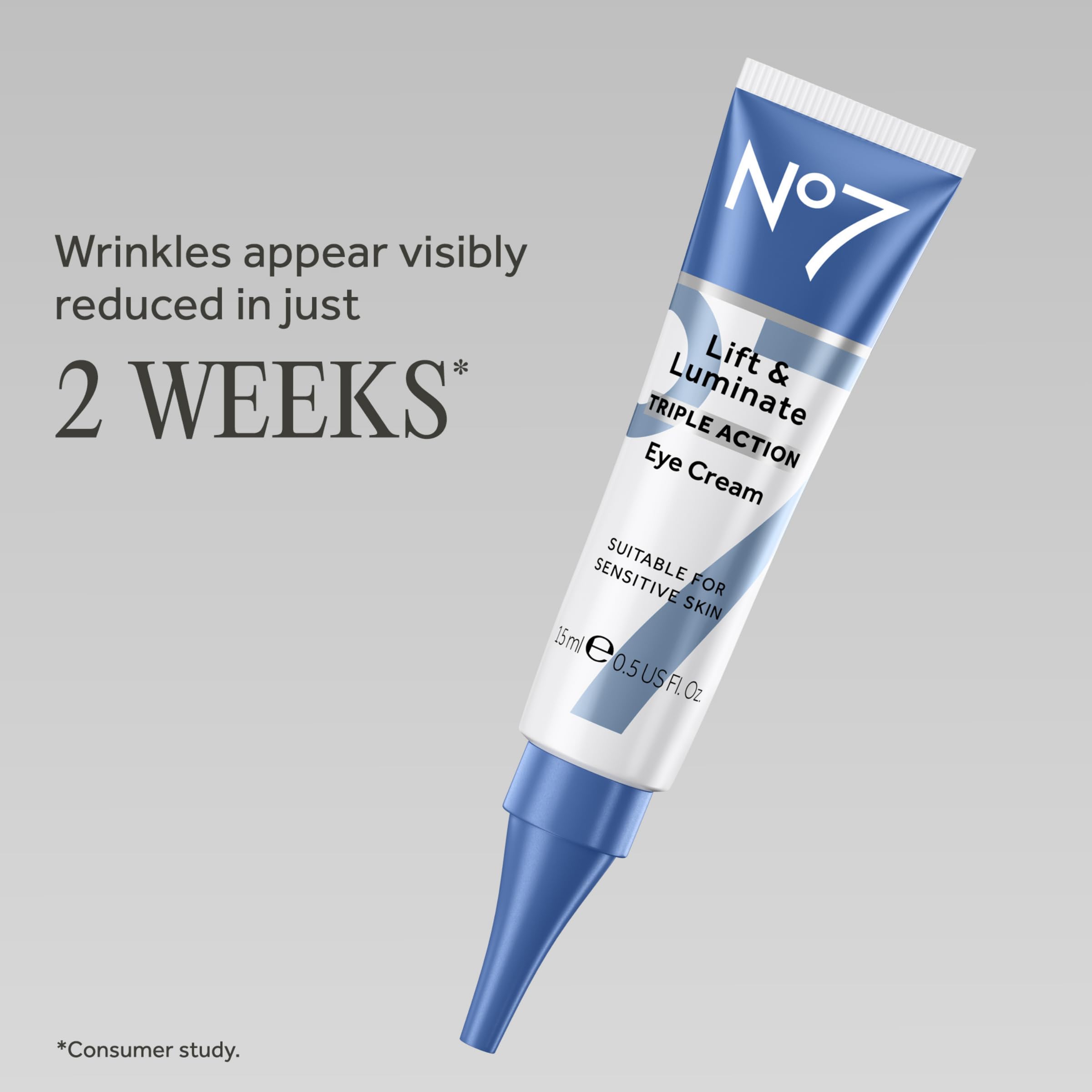 Amazon.co.jp: No7 Lift & Luminate Triple Action Eye Cream 15ml