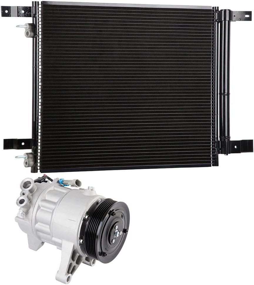 For 2011 Saab 9-4X 3.0L AC Compressor w/A/C Condenser & Drier - BuyAutoParts 60-89805R3 New