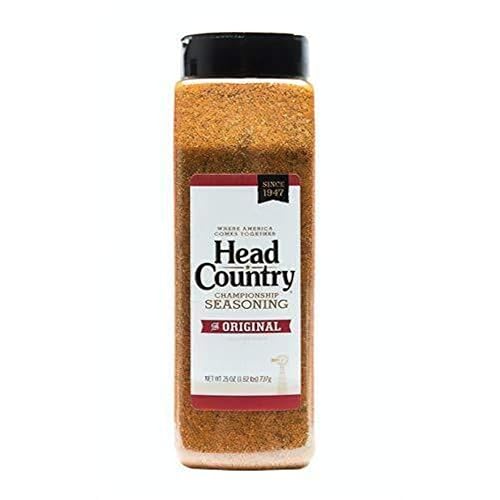 Head Country Bar-B-Q Championship - Condimento original para barbacoa sin gluten, sin MSG, condimento para barbacoa  condimento de especias secas
