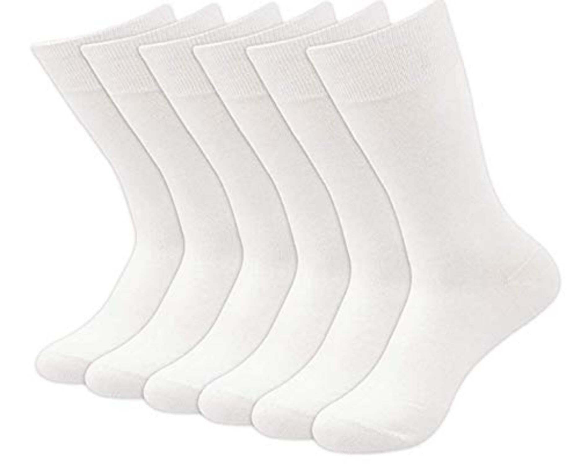 SANDHA socks for men full length Men's Cotton Heel & Toe for Durability. Ideal for Regular, Business & Office Use - Pack of 3, Free Size