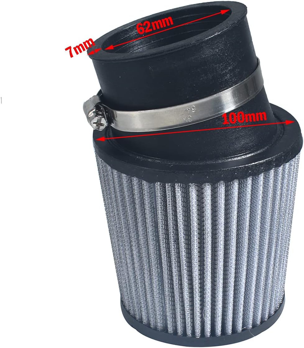 62mm Inlet Air Filter Cleaner for Predator 212cc 6.5 HP GX160 GX200 Mini Bike Go Kart Cart Parts