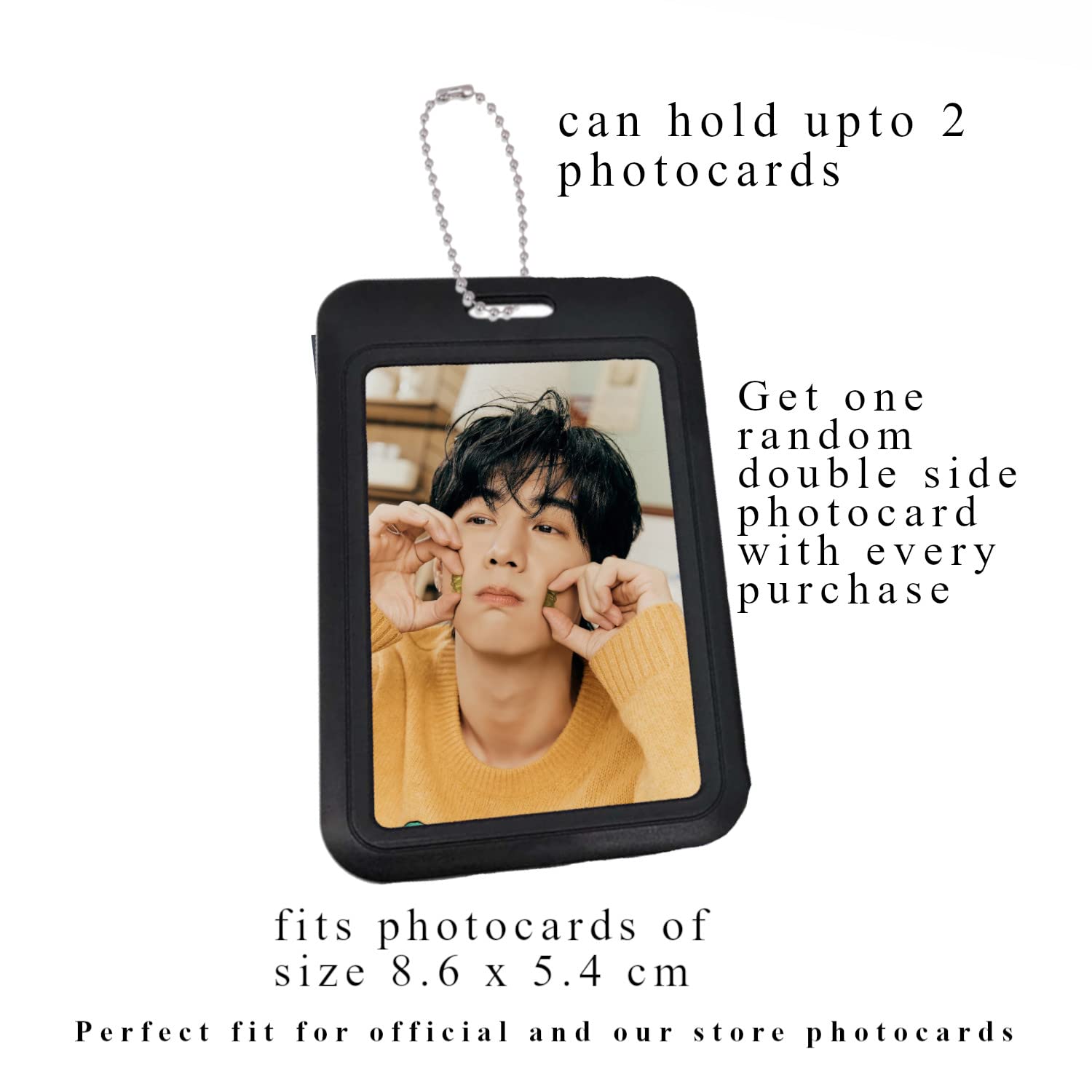 Careflection Kpop GOT7 Photocard & Polaroid holder with free