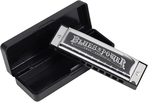 Blues Harmonica C Key 10 Hole Diatonic Harmonica ABDEFG Ab Bb Db Eb Gb 12 مفتاحًا متاحًا للمبتدئين وكبار السن واللاعبين المحترفين مفتاح A