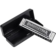 Blues Harmonica C Key 10 Hole Diatonic Harmonica A B D E F G Ab Bb Db Eb Gb 12 Keys Available for Beginners, Seniors, Professional Players Eb Key