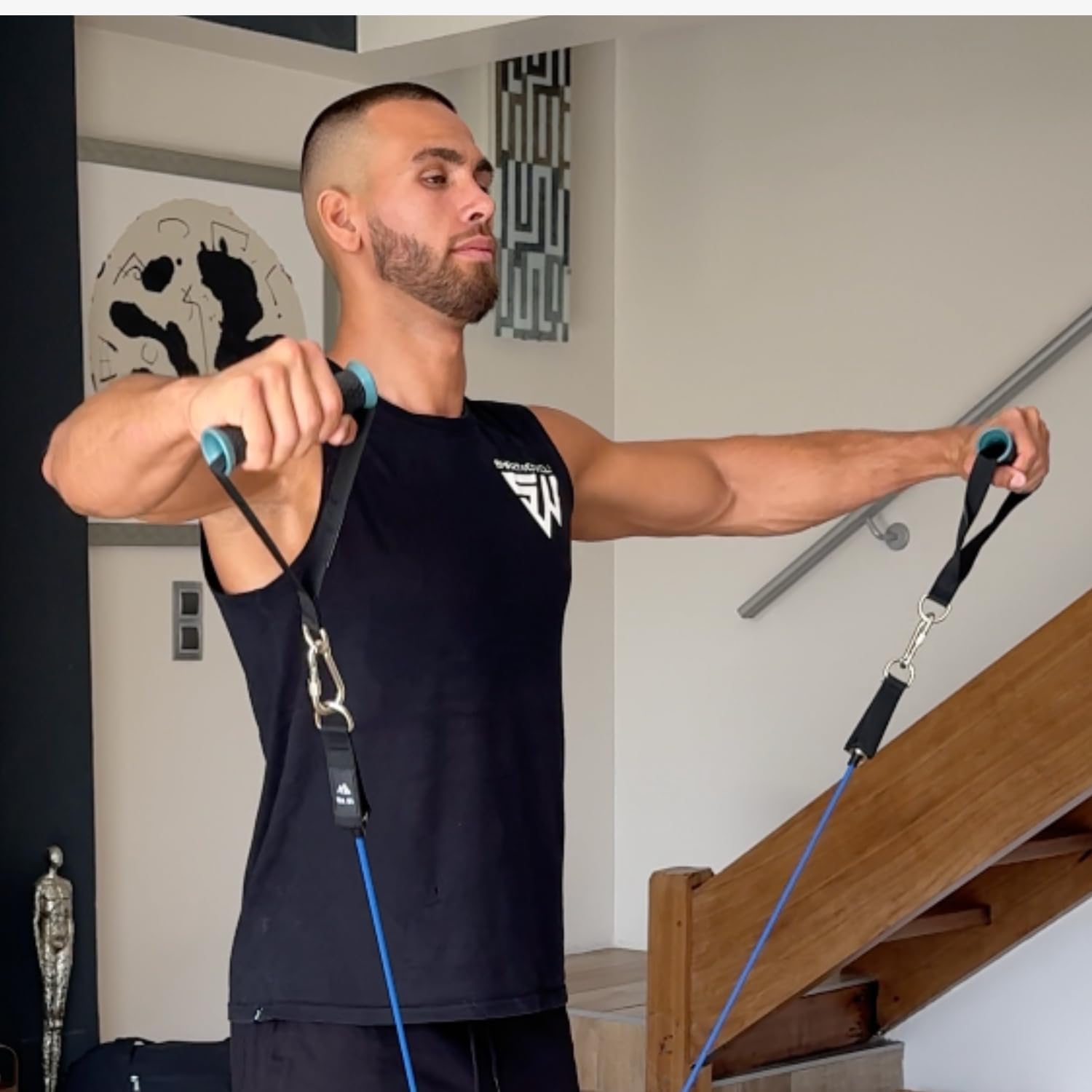 Ancoraggio Esterno Per Elastici SmartWorkout - Supporto Fino A 100kg, Per Allenamento All'Aperto - Foto 11