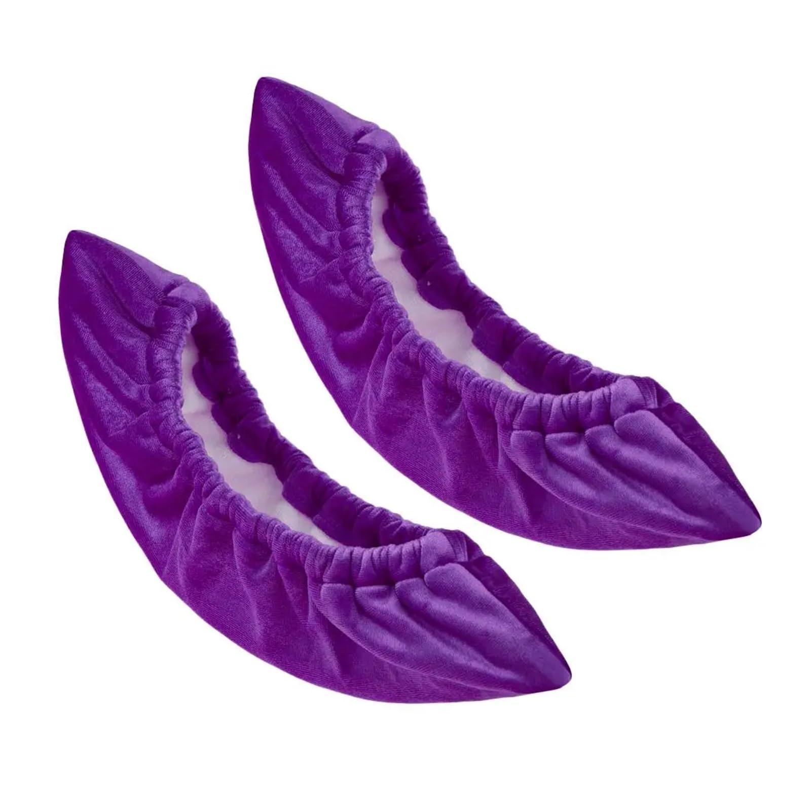 Nakładki na buty do łyżwiarstwa figurowego Osłony zapobiegające wyciekom Zmywalne nakładki frotte dla młodzieży i dorosłych(Purple XL)