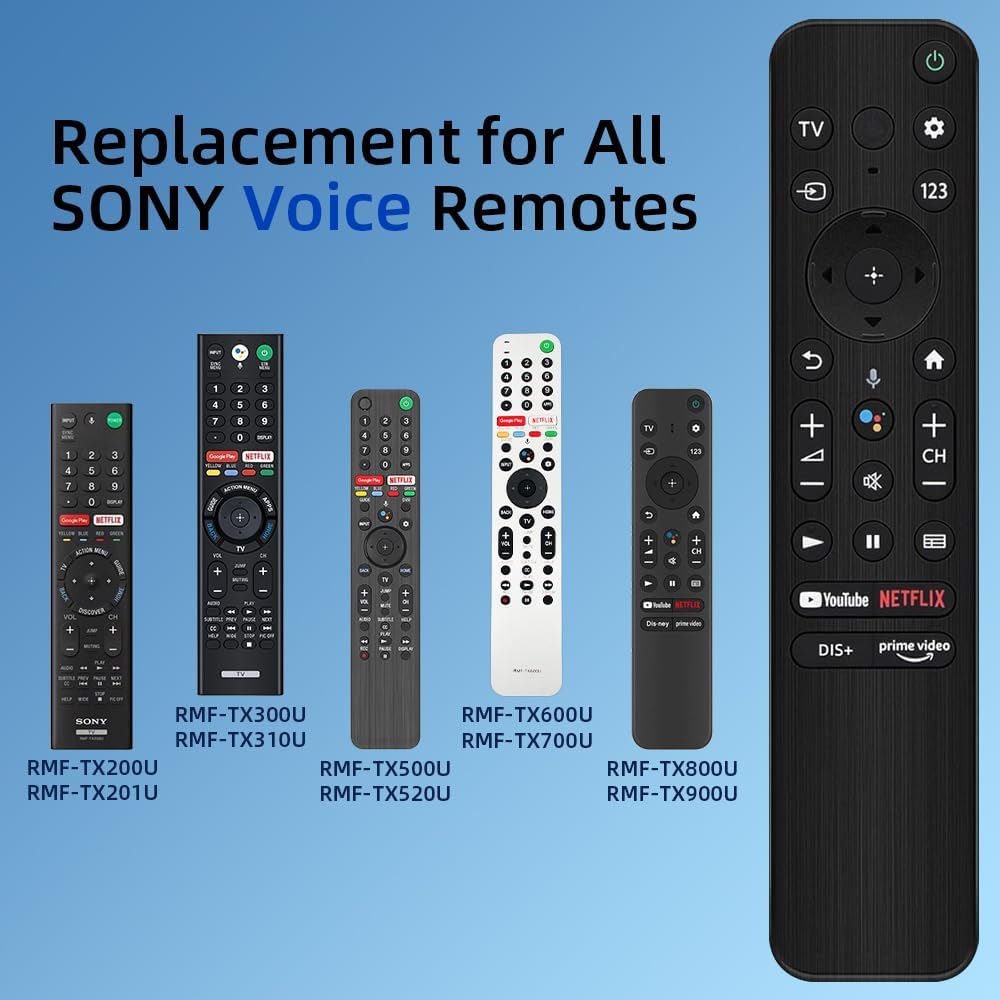 Newest Replacement Sony Remote for All Sony Smart TVs from 20232018. Sony Bravia XR/KD/XBR OLED