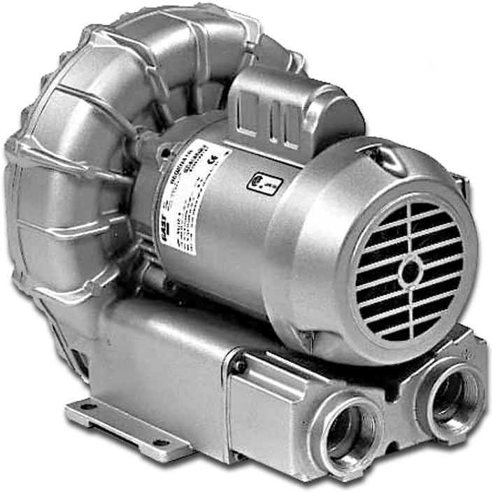 Gast R4310A-2 Regenerative Blower, Three Phase; 74 cfm at 50 Hz, 92 cfm at 60 Hz