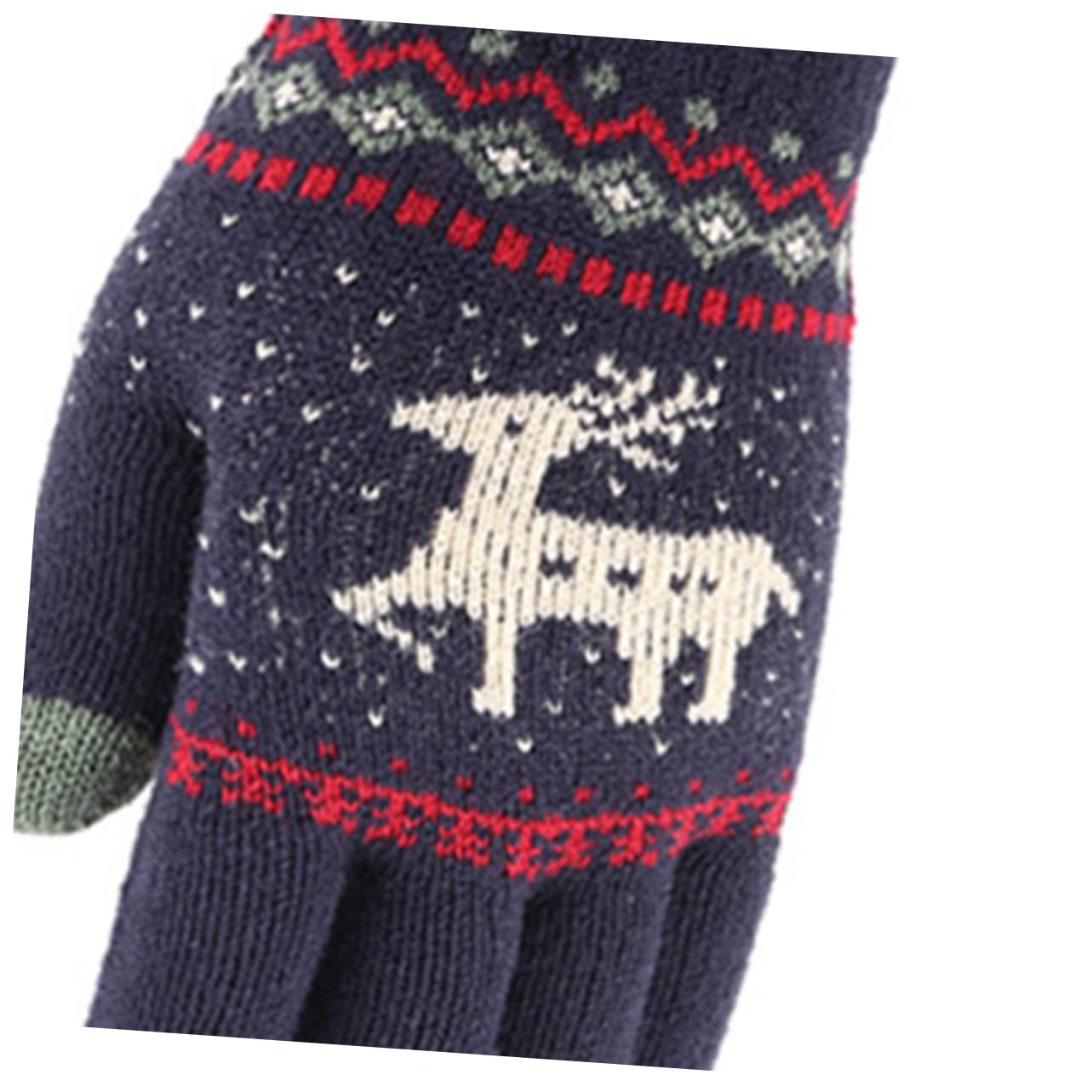 GALPADA 3 Pares Guantes gruesos guantes de punto para de punto para hombre deportivos accesorios de Mitones de dedo para pantalla táctil