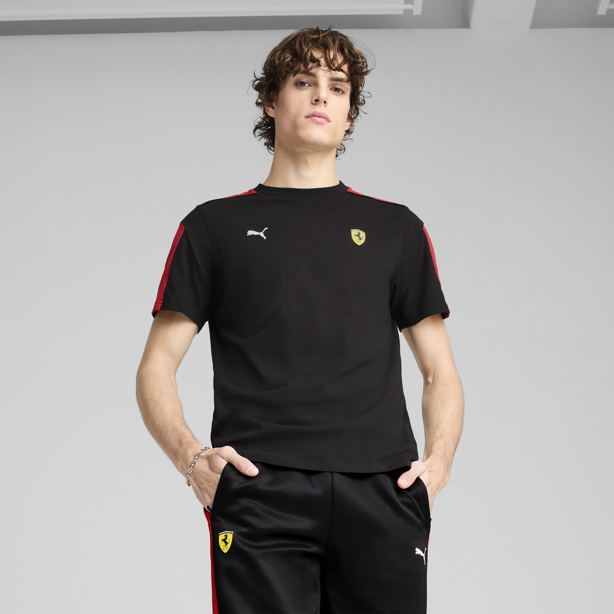 PUMA Sporty motorowe Mężczyźni Ferrari Race MT7 Tee