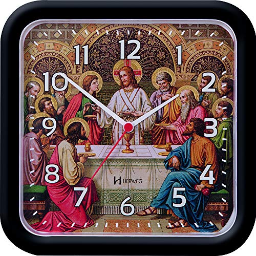 Relógio de Parede Quartz Preto