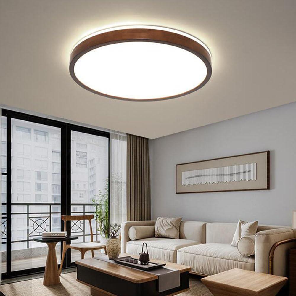 Nordic Warm Romantic Ceiling Lights Nowoczesna Okrągła Lampa Sufitowa LED Do Montażu Wpuszczanego Minimalistyczna Oprawa Oświetleniowa Bez Możliwości Ściemniania Energooszczędna Ultracienka KNBVFHG