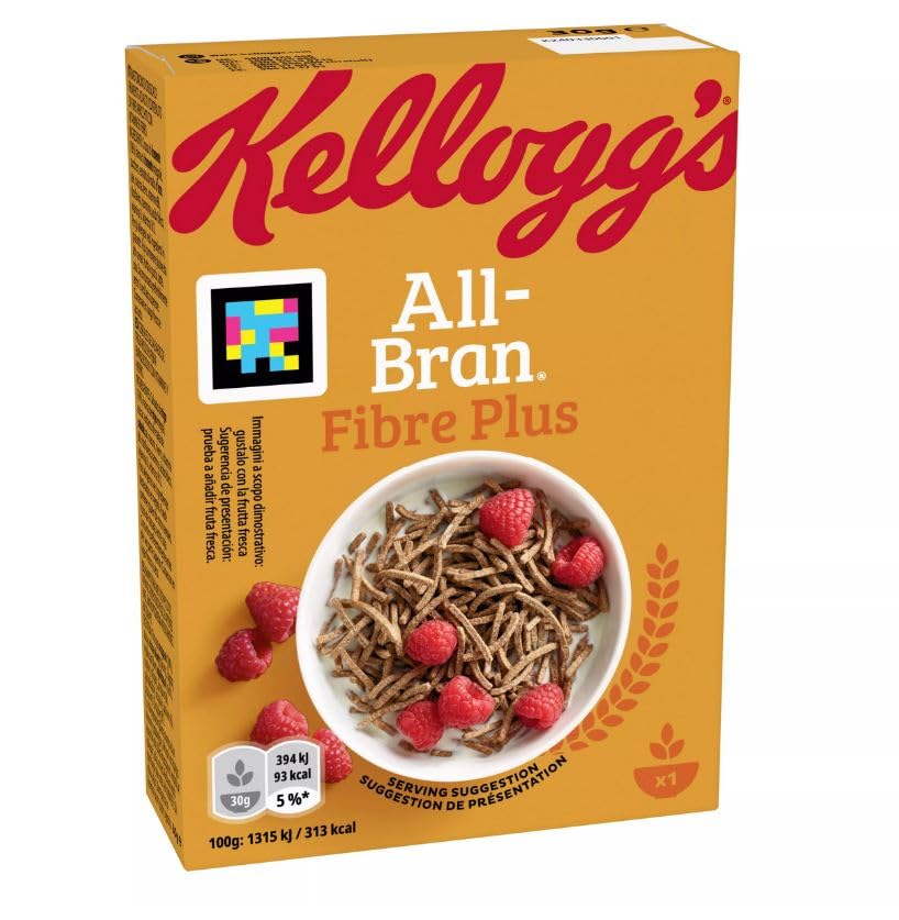 Kelloggs All Bran Portion Packs 30g - Box of 40
