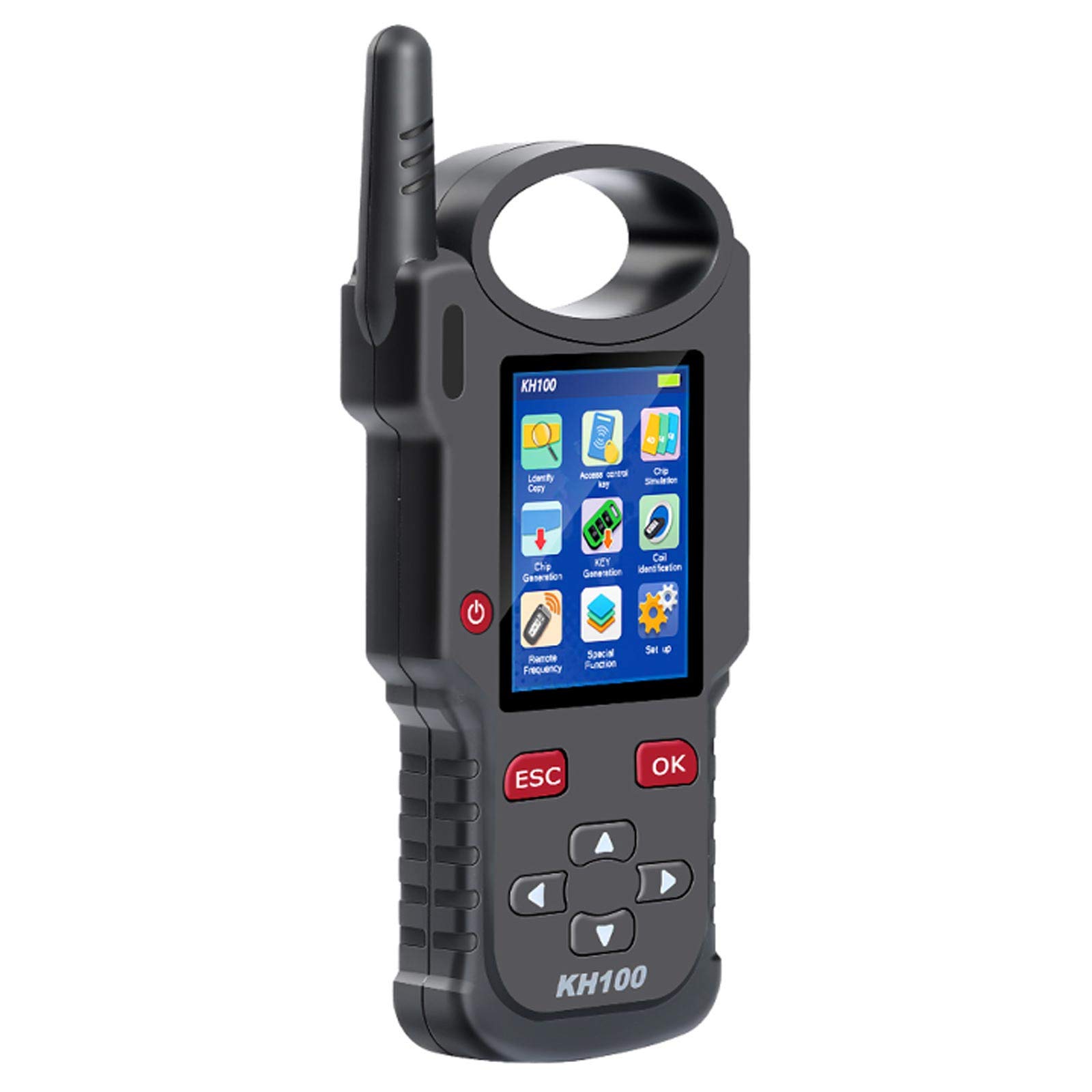 Amazon.co.jp: ハンドヘルドリモコンキープログラマー、スマートポータブルキープログラマは、チップ/シミュレートチップを生成/コピー/リモートイモビライザー周波数を特定します  : DIY・工具・ガーデン