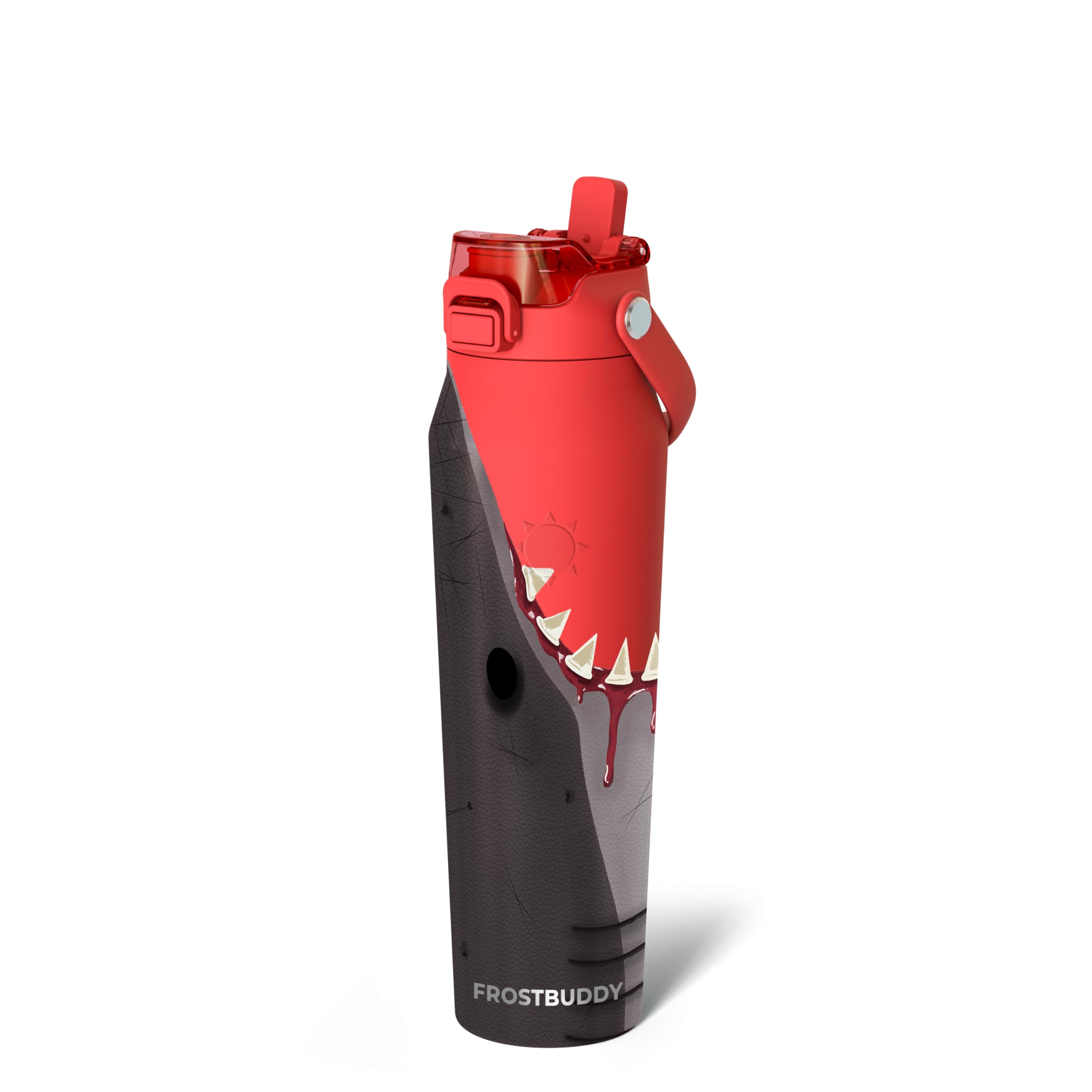 Photo 1 of Frost Buddy 32oz Insulated Water Bottle with Straw & Chug Lid | Leak-Proof Stainless Steel | 24-Hours Cold | Sweat-Proof, Cup Holder Friendly | Ideal for Gym, Travel, Sports & Everyday Hydration