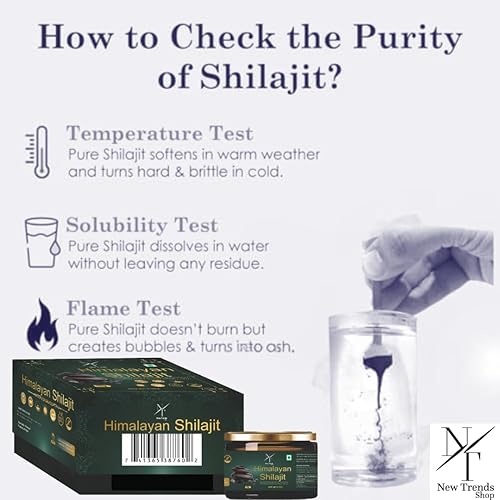 Miniatura 4 de Shilajit orgánico de los Himalayas. 1.76 oz 100% resina pura 1.76oz1000 mg de potencia